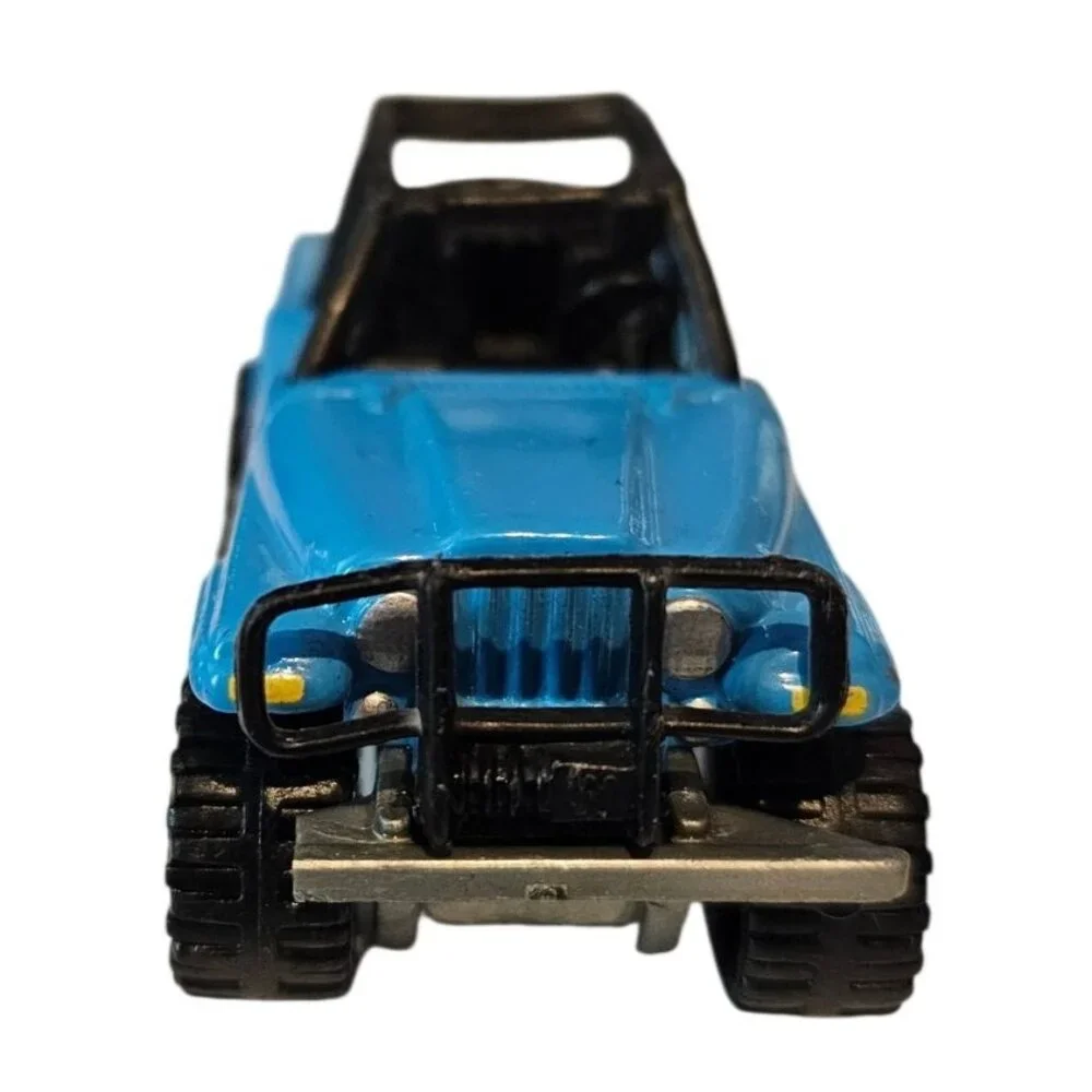 Mattel Matchbox Jeep 4X4 Baby Blue Car Vintage 1983 Toy Thailand 3